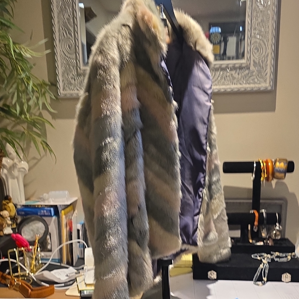 Solitaire Multicolor Teddy Jacket NWT - image 7